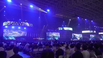基調講演でも使用されるステージ